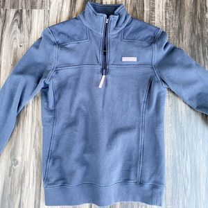 Navy blue vineyard vines zip - up